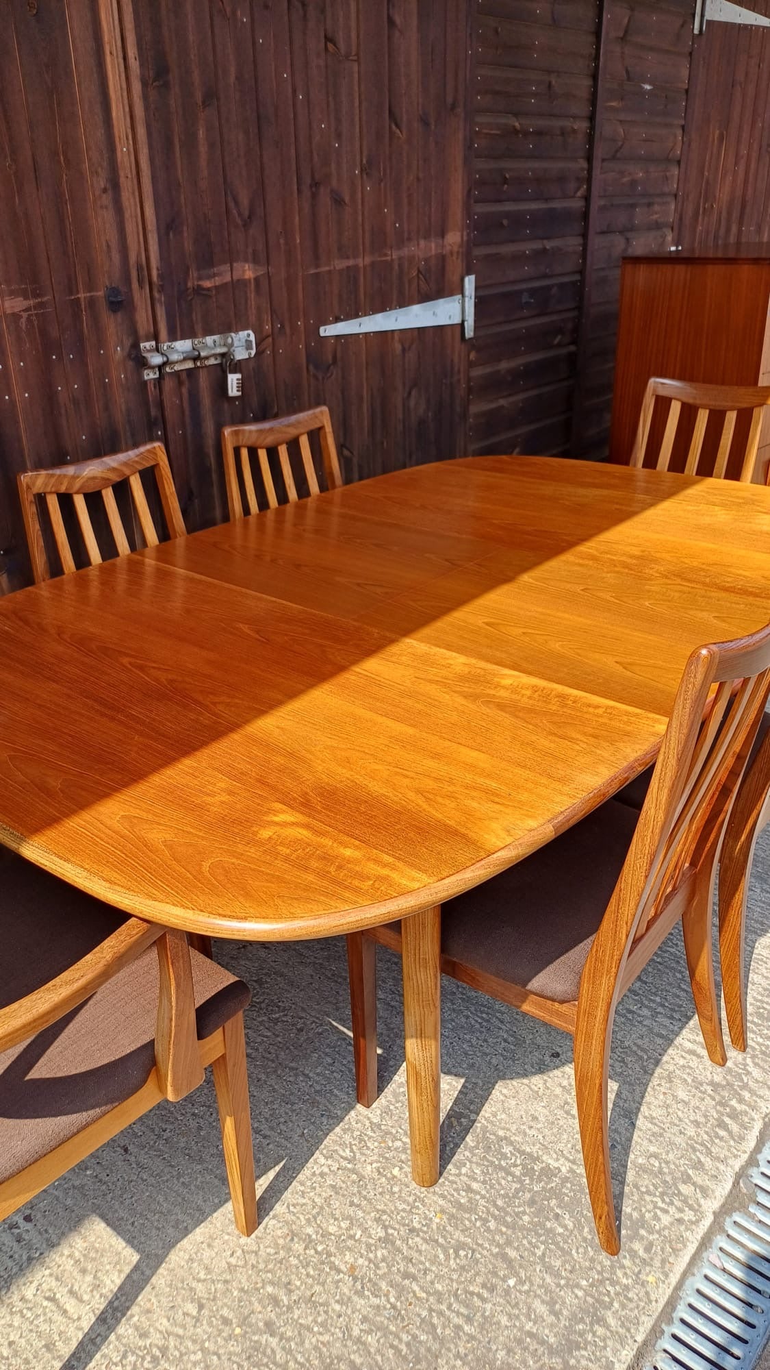 1970s G Plan table and chairs