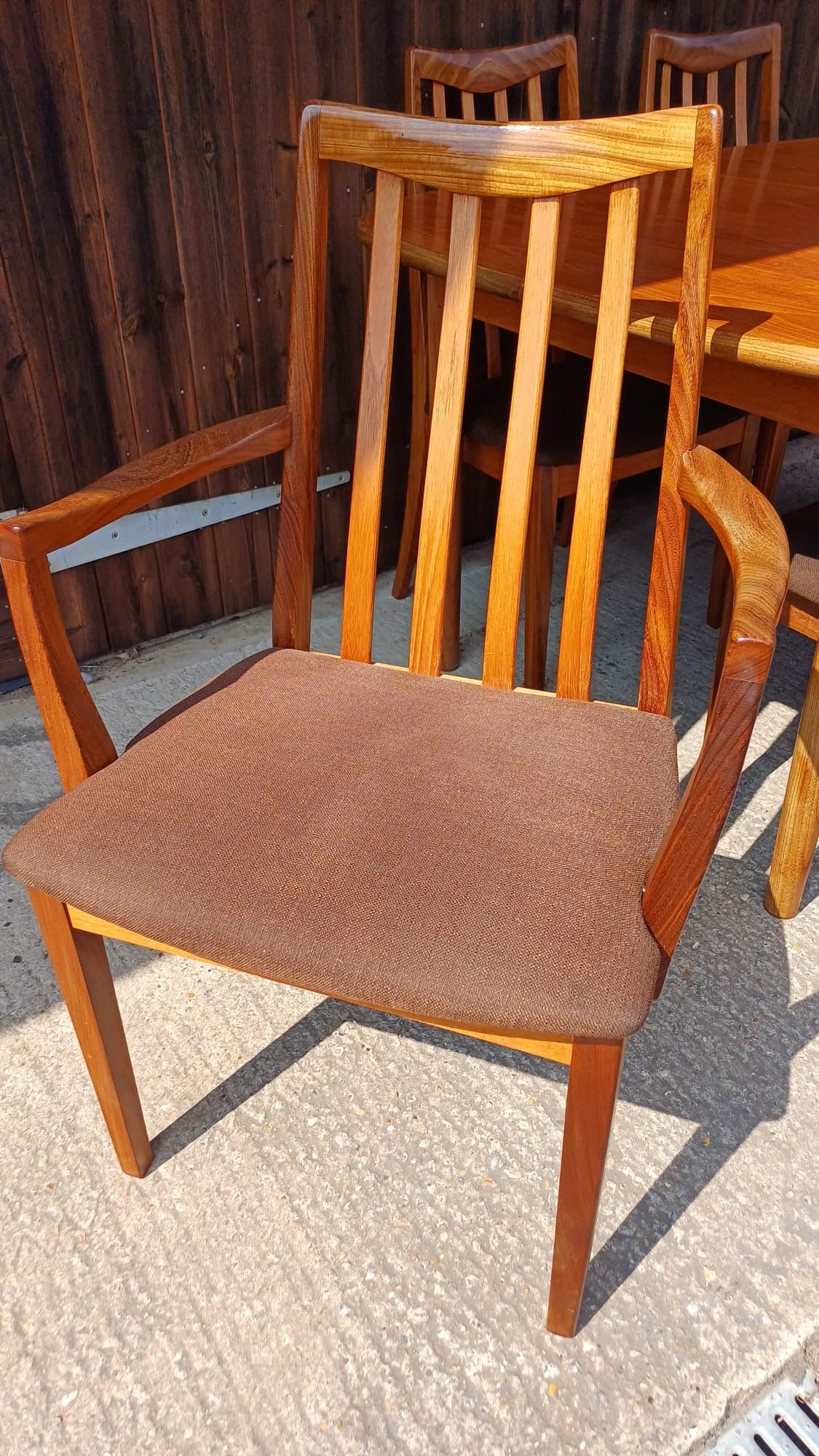 1970s G Plan table and chairs