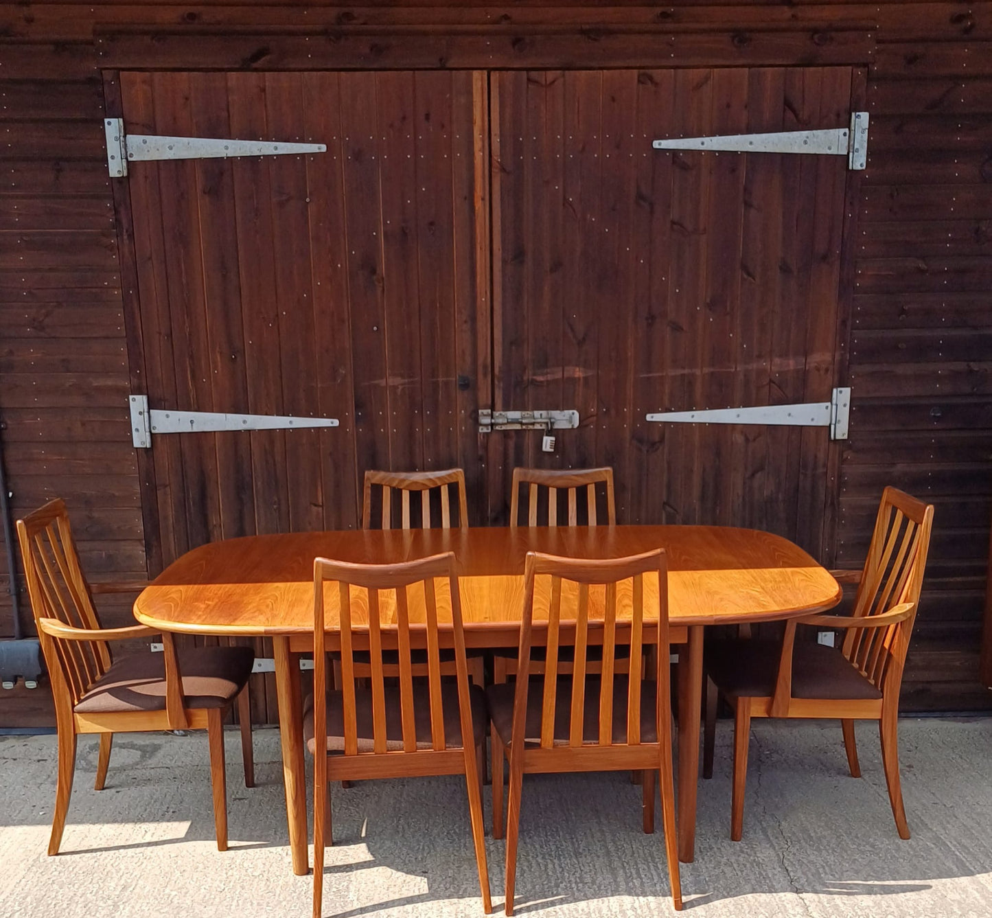 1970s G Plan table and chairs